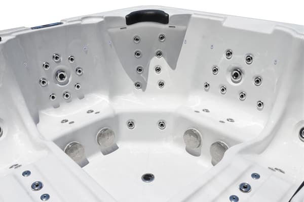 Jupiter Premium Light Whirlpool Hvid 95 dyser| 5 mennesker
