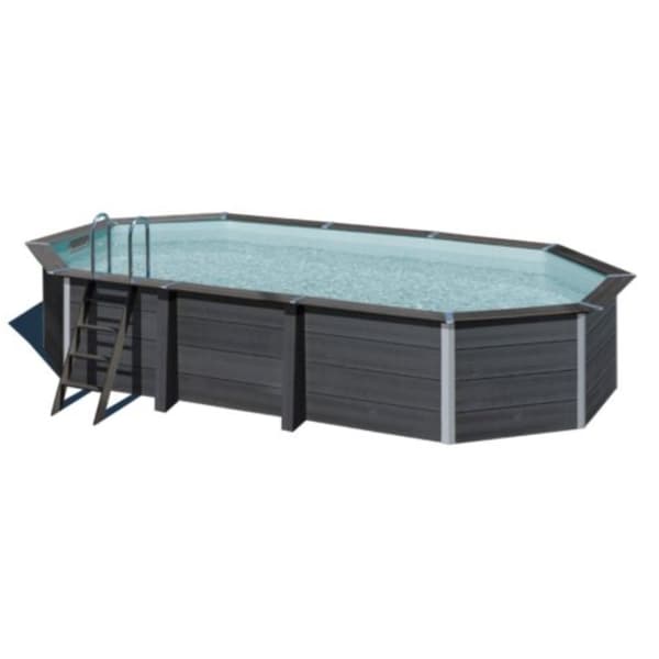 Full kit composite pool 6,64 x 3,86 x 1,24m Swim & Fun