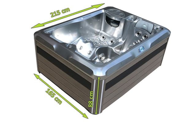 Poreallas Steel Art Aurius Whirlpool