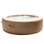 INTEX boblebad med massagefunktion PureSpa 216x71 cm 6-personers rund