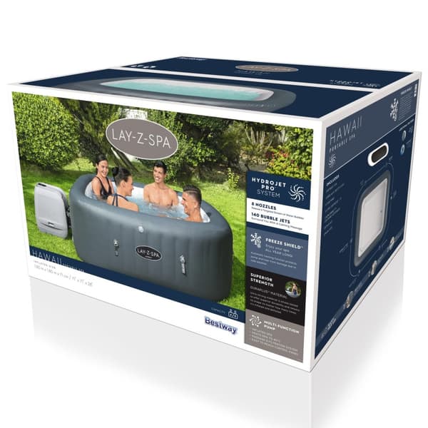 Lay-Z-Spa Hawaii Hydrojet Pro 1.80m x 71cm
