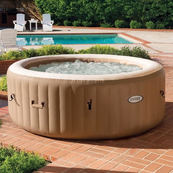 INTEX spabad med massagefunktion PureSpa 196x71 cm rund