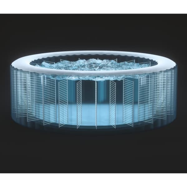 INTEX spabad med massagefunktion PureSpa 196x71 cm rund