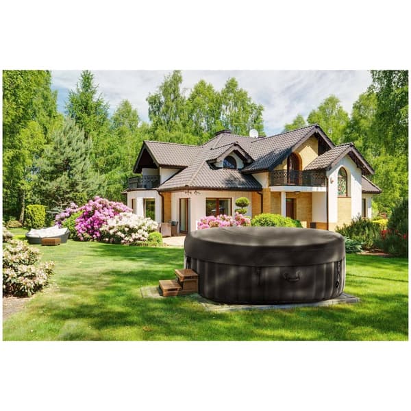 Uniprodo Uppblåsbart spa - 1000 L - 6 personer - 130 luftdysor