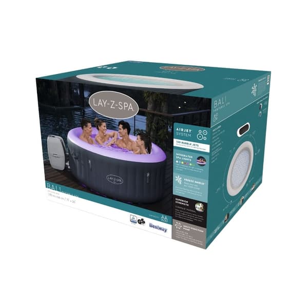 Jacuzzi - Bestway - Lay-Z-Spa - Bali - Inklusiv vedligeholdelsespakke