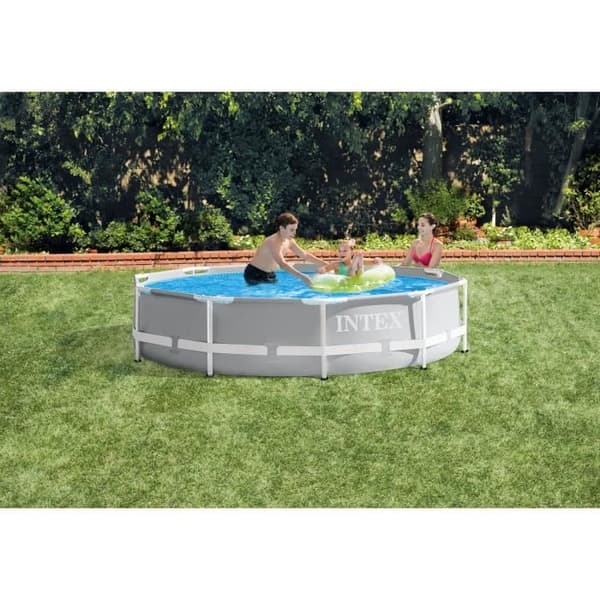 Poolsats "Prism" rund 3,05x0,76cm - Intex