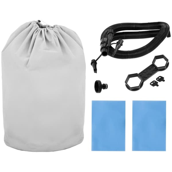 Uniprodo Uppblåsbart spa - 550 l - 2 personer - 100 strålar