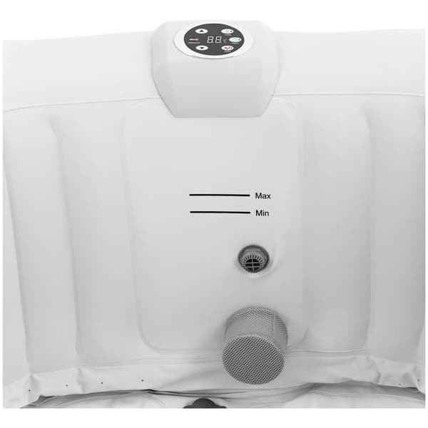 Uniprodo Uppblåsbart spa - 600 l - 4 personer - 110 strålar