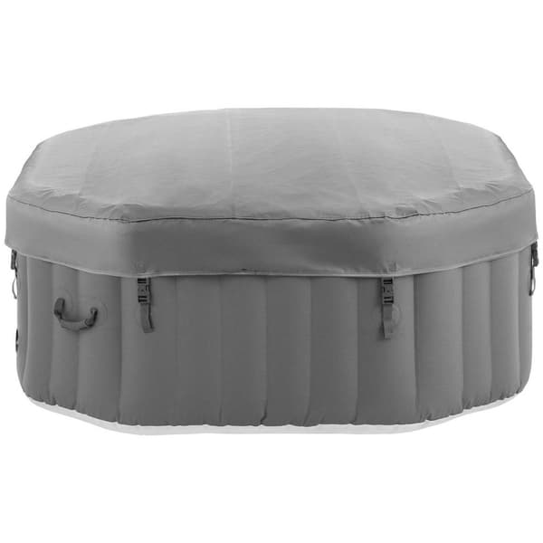 Uniprodo Uppblåsbart spa - 600 l - 4 personer - 110 strålar