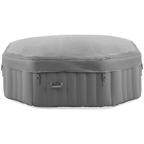 Uniprodo Uppblåsbart spa - 910 l - 6 personer - 130 strålar