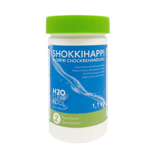 H2O Klorfri Chockbehandling