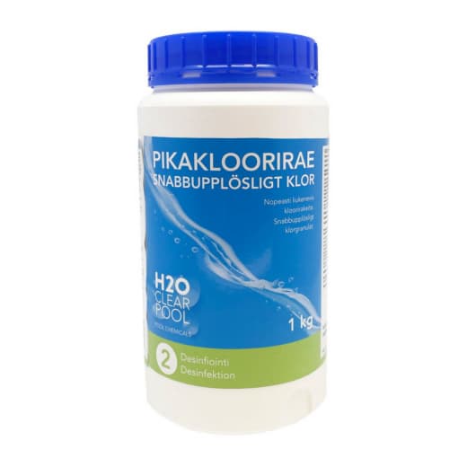 H2O Snabbupplösligt Klor