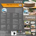 Miniatyrbild 8 av 8: INTEX Bubbelpool rund PureSpa