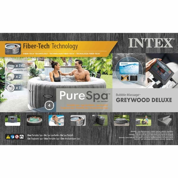 INTEX Spabad Greywood DELUXE 196 cm