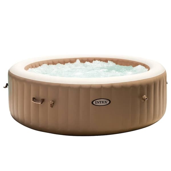 INTEX boblebad med massagefunktion PureSpa 216x71 cm 6 pers. rund