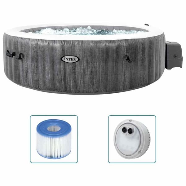 INTEX PureSpa spabad Greywood DELUXE 216 cm