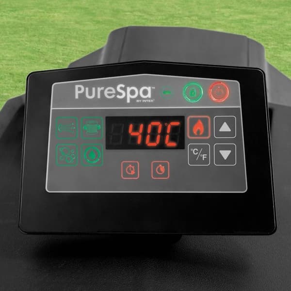 INTEX spabad med massagefunktion PureSpa ottekantet