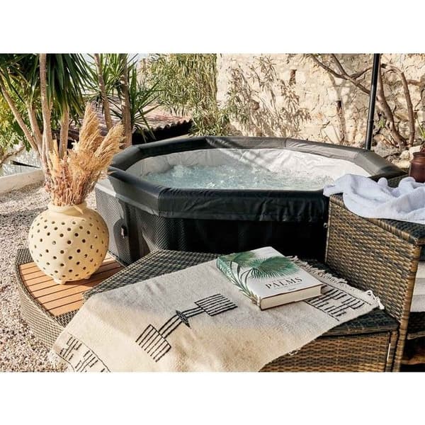Octopus NetSpa halvstyva åttakantiga spa - 4 till 6 personer - möbler med 5 element