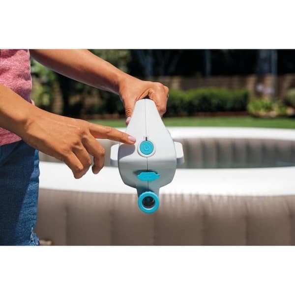 INTEX ZR100 pool- och spa-rengörare - Batteritid 50 minuter - USB-laddare + 2 utbytbara borstar ingår