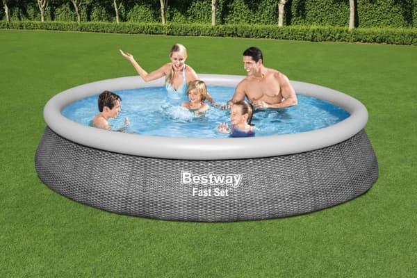 Bestway Fast Set svømmebasseng, 396 x 84 cm