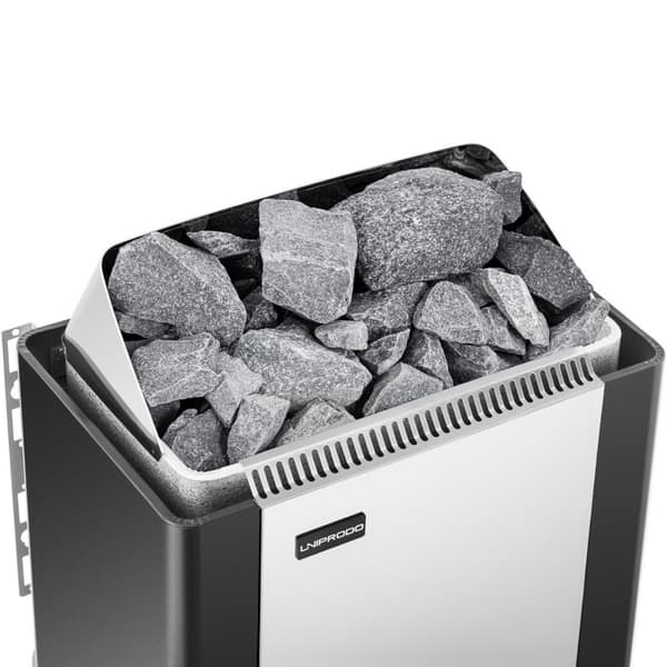 Elektrisk saunavarmer med indbygget styring 5-9 m3 op til 110C 400 V 6 kW