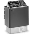 Miniatyrbillede 2 af 6: Elektrisk saunavarmer 8-12 m3 op til 110C 400 V 8 kW sort og sølv