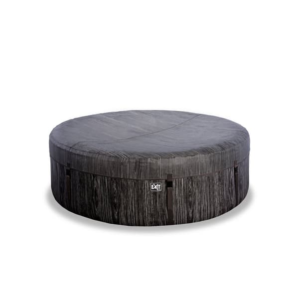 EXIT Wood Deluxe spa (4 personer) - mørkegrå