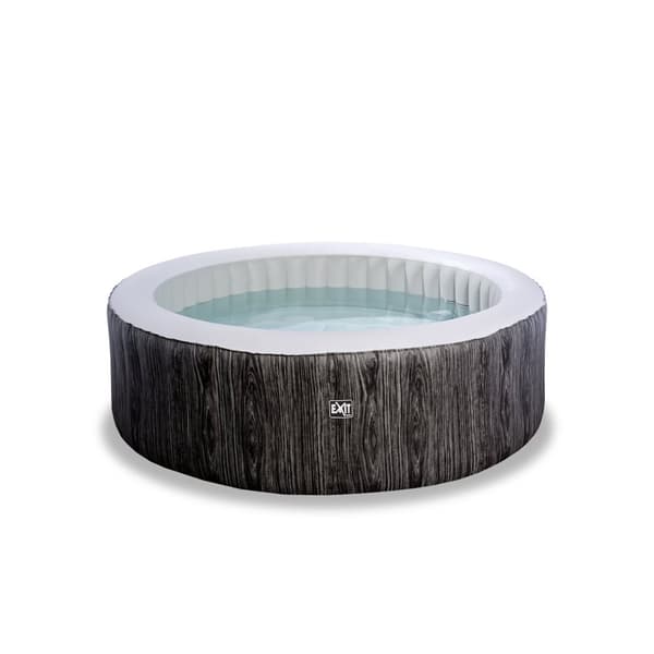 EXIT Wood Deluxe spa (4 personer) - mørkegrå