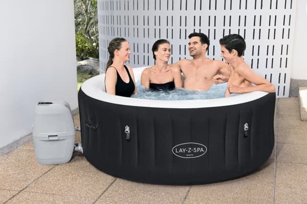 Lay-Z Spa 180 x 66 cm Miami AirJet 4 Black Spabad