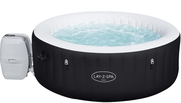 Lay-Z Spa 180 x 66 cm Miami AirJet 4 Black Spabad