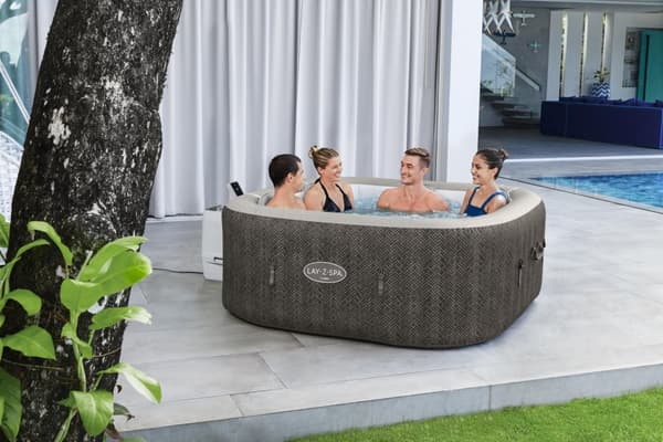 Lay-Z Spabad 180 x 180 x 71 cm Cabo MaxHold Smart HydroJet 6 Spabad