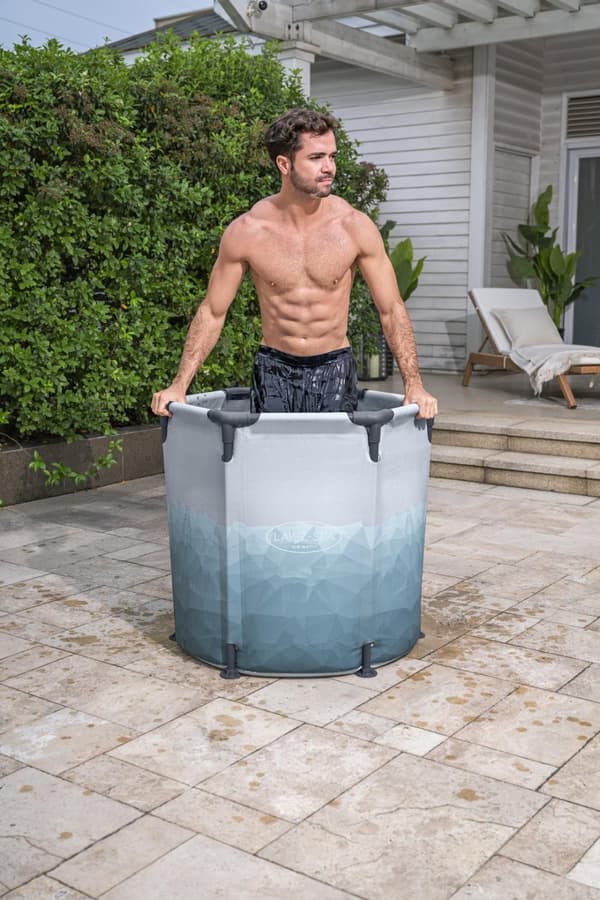 Lay-Z Glacial dip Isbad m/pump  90 x 80 cm