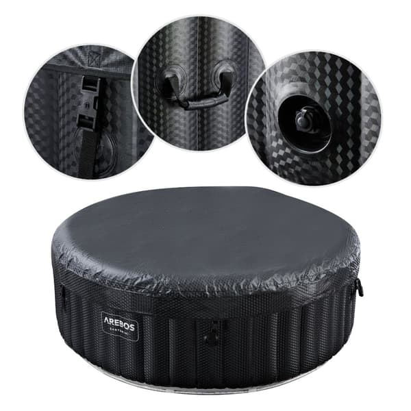Spa Pool Santorini rund med LED - 2400W