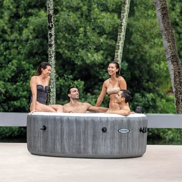 INTEX uppblåsbart spa - Baltik - 216 x 71 cm - 6 platser - Runt - 28442EX