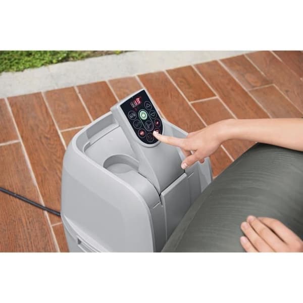 Spa gonflable BESTWAY - Lay-Z-Spa Mauritius - Med Wifi - Airjet 180 Airjets - 270 x 180 x 71 cm - 5 till 7 platser - Rektangulär