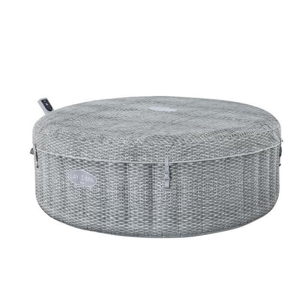Spa gonflable BESTWAY - Lay-Z-Spa Bali - 140 luftmunstycken - 196 x 71 cm - 4 till 6 platser - Rund (lock, kartong, diffusor)
