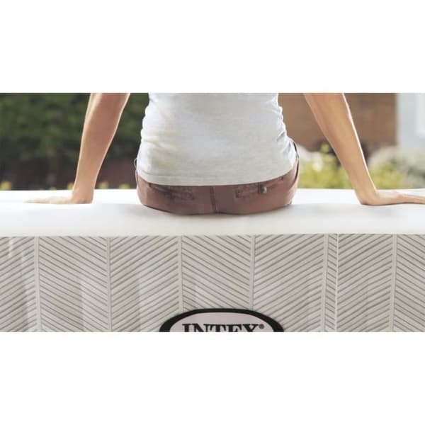 Spabad INTEX - Chevron - 173 x 173 x 71 cm - 4 platser - Fyrkantig - 28446EX