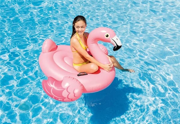 INTEX Ride-On Pink Flamingo 142x137x97cm (max 40kg) (från 3 år)