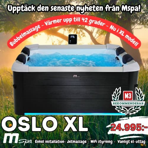 M-Spa F-OS063W Oslo Frame PLUS XL