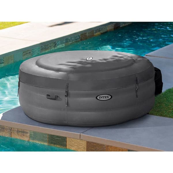 INTEX PureSpa Access uppblåsbar badtunna runt Bubbles 4 platser