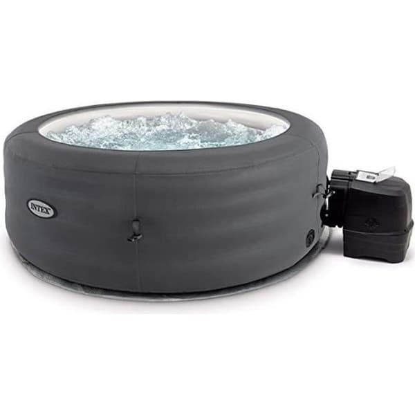 INTEX PureSpa Access uppblåsbar badtunna runt Bubbles 4 platser