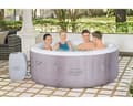 Miniatyrbild 4 av 5: Spa gonflabel BESTWAY - Lay-Z-Spa® Cancun - 120 airjets™ - 180 x 66 cm - 2 till 4 personer - Rund (överdrag, patron, diffusor)