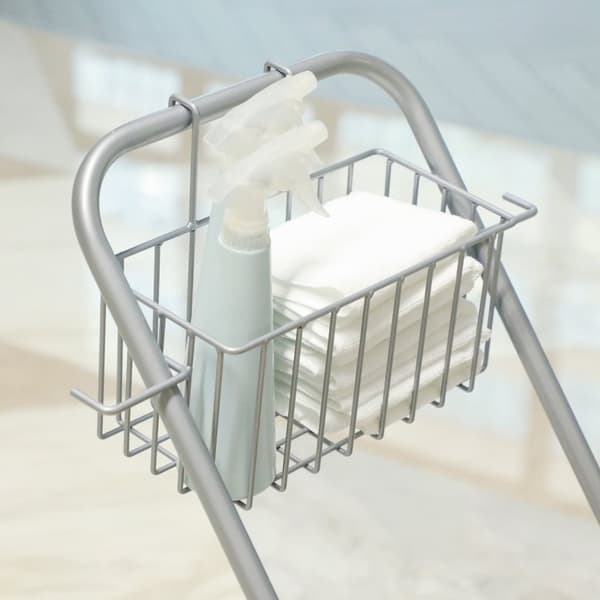 Rootz Cleaning Trolley - Professional Cleaning Cart - Trolley On Wheels - Enkla rengöring - 73 cm x 45 cm x 95 cm