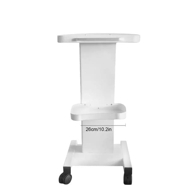 Skønhedssalon Trolley Vogn, 100 kg Belastningsevne, Multifunktionelt Design, Nem Mobilitet,HVID