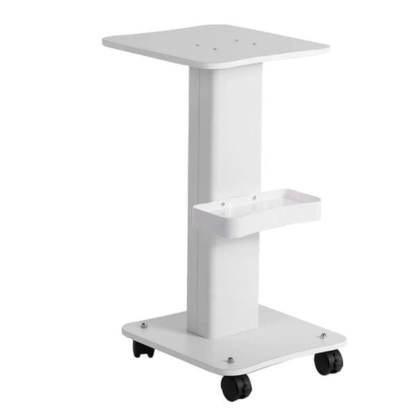 Kauneussalonki vaunu, alumiiniseos, 62 cm koko,VALKOINEN
