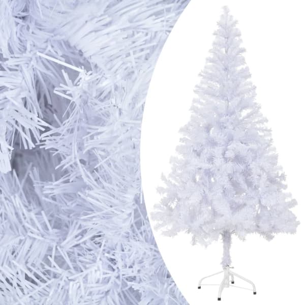 vidaXL Belyst plastgran med kulor 150 cm 380 grenar -  Julgranar