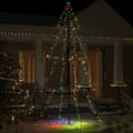 Pikkukuva 2 / 8: vidaXL Kartiojoulukuusi 360 -LED-valoa sisä/ulkokäyttöön 143x250 cm -  Joulukuuset