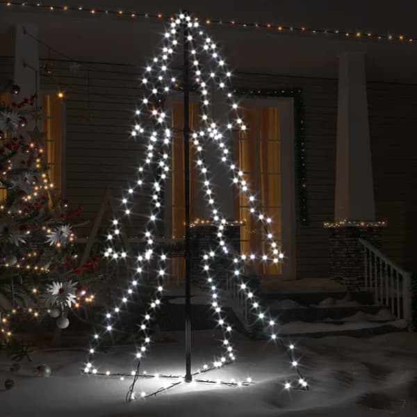 vidaXL Ljuskon för julgran 200 LEDs inne/ute 98x150 cm -  Julgranar