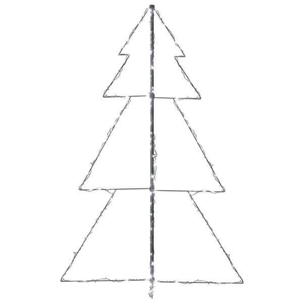 vidaXL Ljuskon för julgran 200 LEDs inne/ute 98x150 cm -  Julgranar