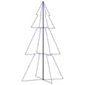 Miniatyrbillede 3 af 8: vidaXL lysende juletræ 120x220 cm 300 LED'er indendørs/udendørs -  Juletræer